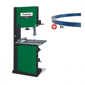 Pack scie &agrave; ruban verticale bois HBS471 avec 6 lames de scie Holzstar PACK HBS471 - Neuf