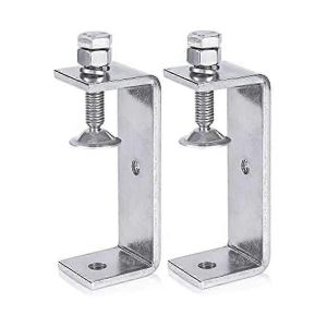 Pince en métal Pince robuste Pince C Pince à bois avec larges ouvertures de mâchoire (100mm),2pcs - Neuf