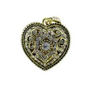 KALPZ-Clé Usb Joli C?ur, 16 Go 32 Go 64 Go 128 Go 256 Go, Disque Mémoire Flash, Pendentif C?ur En Cristal, Clé Usb,128 Go,Style 11 - Neuf