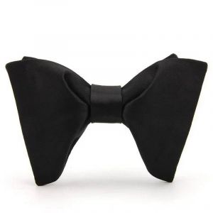 N?Ud Papillon De Couleur Unie Pour Hommes,Costume,Col De Chemise,Cravates Papillon,F&ecirc;te Du Mari&eacute;,Banquet,Accessoires De Mariage,Cadeaux--Black - Neuf