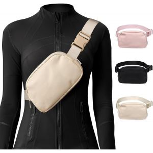 SJZG-Sac Banane Femme,Imperm&eacute;able &Agrave; L'Eau Sport Fashion Ville Sacs Banane Sac Banane Femme Bandouli&egrave;re Avec Bandouli&egrave;re R&eacute;glable - Neuf