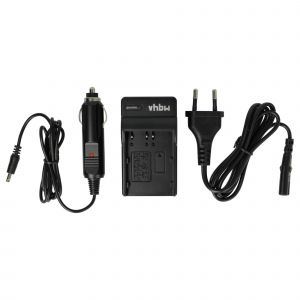 vhbw Chargeur remplacement pour Nikon MH-18A pour cam&eacute;ra cam&eacute;scope action-cam + c&acirc;ble de voiture + t&eacute;moin de charge - Neuf
