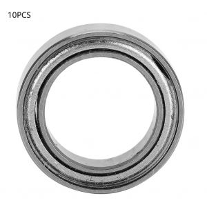 Lot de 10 roulements a billes en acier a gorge profonde et double blindage, roulements a colonne simple (6701-ZZ) - Neuf
