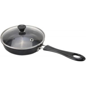 Poêle À Omelette De 11,9cm,Poêle À ?Ufs Avec Couvercle En Verre,Petite Poêle À Frire Antiadhésive,Poignée Résistante À La Chaleur,Batterie De Cuisine En Pierre,Poêle Multifonction Pour - Neuf