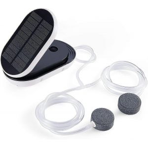 Pompe &agrave; air &agrave; bascule, pompe &agrave; air solaire, oxyg&eacute;nateur, 3 modes de fonctionnement - Neuf