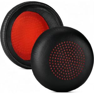 LORANKA-Lot de 2 Voyager Focus UC Coussinets d'oreille de Rechange compatibles avec Plantronics Voyager Focus UC, Plantronics Voyager Focus UC B825 Binaural, Blackwire 5200/C5200/5210/C5210/C5220/722 - Neuf