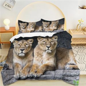 Housse De Couette X Brun, Puma Parure De Lit Personnes Microfibre Doux Respiran Housse Couette Avec Fermeture &iquest;&iquest;Clair, Ensemble De Literie Avec Taie D'oreillers X Cm - Neuf