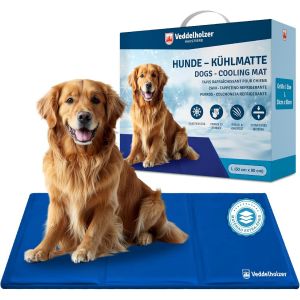 Tapis Rafraîchissant (L) Pour Chien Extra Épais, Résistant Aux Rayures, Auto-Refroidissant Sans Électricité, Parfait Pour L'été Et Les Voyages Pour Chiens De Petite, Moyenne Et Grande - Neuf
