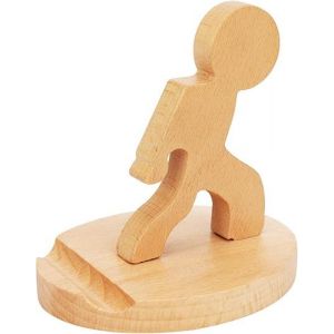 Support De T&eacute;l&eacute;phone Portable En Bois (Main Arri&egrave;re Enfant), Support De T&eacute;l&eacute;phone Portable, Panneau De Support De T&eacute;l&eacute;phone Portable Cr&eacute;atif Kung Fu Kids Pour Tablette Et Smartphone - Neuf