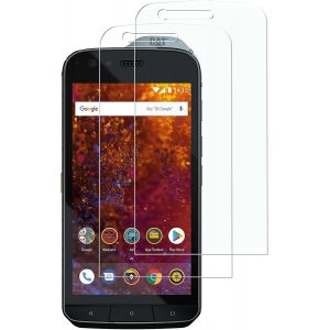 Lot de 2 protecteurs d'écran en verre trempé 9H pour CAT S61 ¿ Anti-rayures, Anti-traces, Haute définition, Application sans bulles, Sensibilité tactile préservée - Neuf