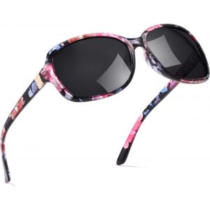 Tianyi-Lunettes De Soleil Femme Polarisées Surdimensionnées Classique Lunette Soleil Femme Polarisé Avec Protection Uv400 Pour Femmes - Neuf