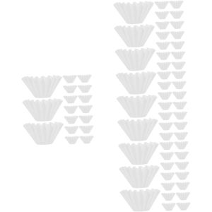 4 Ensembles Papier Filtre &Agrave; Caf&eacute; Filtre Cafe Filtre Caf&eacute; Filtre &Agrave; Caf&eacute; Famille Filtre &Agrave; Caf&eacute; En Papier Fournitures De Caf&eacute; Papiers Filtres Expresso Blanche 50 Pi&egrave;ces * 4 - Neuf