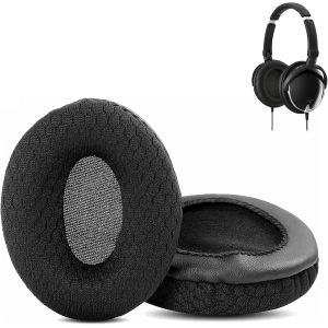 KAL-Coussinets Compatibles Avec Jvc Ha-S600 Has600 Ha S600 S 600 Casques Coussinets De Remplacement (Tissu Respirant/Mousse De Haute Qualité) - Neuf