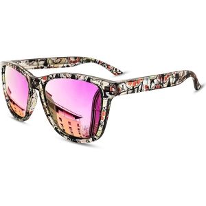 Lunettes De Soleil Homme Et Femme Polarisées Mode Lunette De Soleil Carré Retro Cool Style Léger Protection Uv400 - Neuf