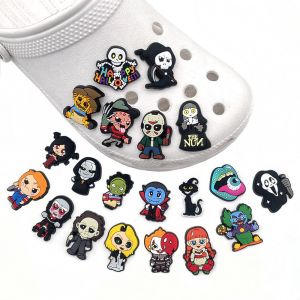 Lot De 20 Décorations 3d Pour Sabots Et Sandales (Série Halloween), Breloques Pour Chaussures - Neuf
