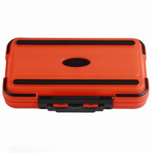 Abs Imperm&eacute;able P&ecirc;che Mat&eacute;riel Bo&icirc;te App&acirc;t Leurre Hame&ccedil;ons &Eacute;tui De Rangement Organisateur Conteneur Accessoirel Jaune - Neuf