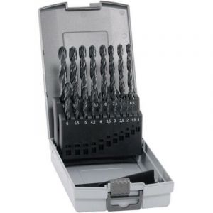 Alpen - 802311100 Hss Jeu De Forets Pour Le M&eacute;tal 19 Pi&egrave;ces Din 338 Tige Cylindrique 1 Set - Neuf