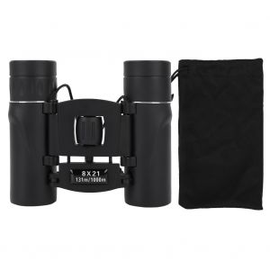 Jumelles Portatives A Tube Droit 8x21 A Film Vert, Telescope De Chasse Haute Definition Pour L'exterieur - Neuf