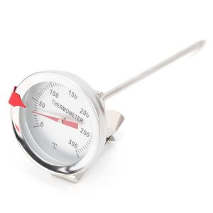 Kal-Thermomètre À Friture Avec Lecture, Mesure Des Aliments Chauds Dans Le Bac À Huile, Thermomètre À Cadran De 50 ¿ À 300 ¿ Avec Cadran De 5 Cm Pour Gril À Friture, Dinde, Bonbons, - Neuf