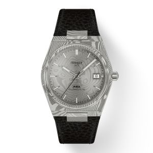 Montre Tissot Prx Automatique Acier Damas Marbr&eacute; 38mm - Neuf