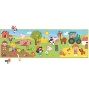 ERYI-- Magnéti'Stories La Ferme - Jeu Éducatif Magnétique 30 Aimants - Jouet Enfant En Carton Fsc - Développe Imagination Et Motricité Fine - Dès 3 Ans,J05450 - Neuf