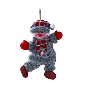 Gris De No&euml;l De Danse Pendentif, Le P&egrave;re No&euml;l Bonhomme De Neige Fauve Et L'ours; Les D&eacute;corations De No&euml;l - Neuf