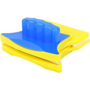 Lingettes Nettoyantes Magnétiques Pour Vitres, Raclette De Nettoyage Double Face Pour Vitres De Grande Hauteur, Avec 2 Cotons De Nettoyage Supplémentaires - Neuf