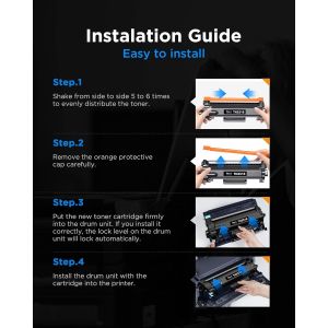 DR2400 (Unités à Rouleaux Uniquement) pour Brother DR-2400 DCP-L2530DW L2510D L2537DN L2550DN HL-L2350DW L2310D L2357DW L2370DN L2375DW MFC-L2710DW L2710DN L2710DN L2775DW 30DW L2. 750DW - Neuf