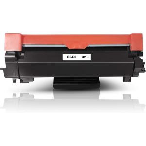 Cartouche De Toner Compatible Avec Brother Tn-2420 Tn-2410 (3.000 Pages) Pour Hl-L2310D Hl-L2350Dw Hl-L2370Dn Hl-L2375Dw Dcp-L2510D Dcp-L2530Dw Dcp-L2550Dn Mfc-L2710Dw Mfc-L2710Dn Mfc-L2730Dw - Neuf
