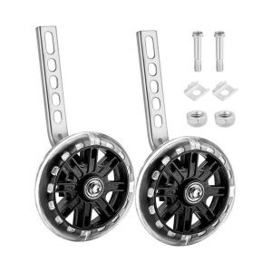 Roues D'entraînement Universelles Pour Enfants De 20 Pouces - Durables, Réglables, Faciles À Installer Pour Les Cyclistes Débutants - Améliorez La Sécurité Et La Confiance ! - Neuf