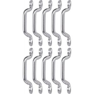 Letnerny-Sangle Pour Les Yeux En Acier Inoxydable, 10 Boucles De Pont Pour Kayak, Point D'ancrage, Coussin Sup¿¿Rieur Pour Bateau, Boucles De Pont Pour Kayak, Cano , Gr¿¿Ement Pour Maintenir - Neuf