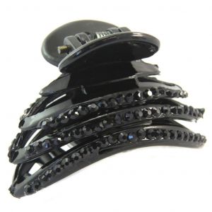 Promotion ! Pince Crabe Créateur 'arégonde' Noir - 45x35 Mm - Neuf