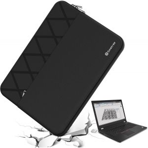 Housse Pour Ordinateur Portable 17,3 Pouces Pour Lenovo Legion 5 Gaming Laptop, Thinkpad P17 Gen 2, 17 Pouces Lenovo Étui De Protection Avec Poche Pour Accessoires (E813) - Neuf