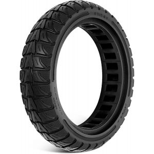 8.5x2 Inch Solid Off-Road Tyre 50/75-6.1 Replacement For Gotrax Gxl V2/Xr/Apex Xl Hiboy S2 Aovopro Es80 Electric Scooters Black - Neuf
