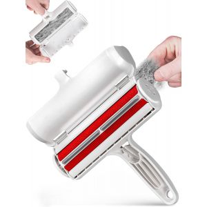 Pet Hair Remover - Réutilisable Cat & Dog Hair Remover Pour La Fabrication De Meubles, Canapés, Tapis, Moquettes, Sièges De Voiture Ou De La Literie - Portable Multi-Surface - Neuf