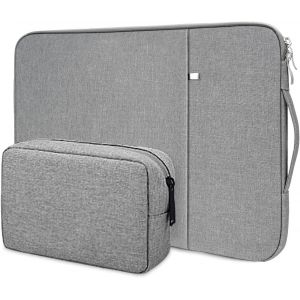 KALANKA-Flintronic Housse pour Ordinateur Portable,15.6 Pouces Housses Ordinateur, Laptop Sleeve Sac avec Petite Pochette,Pochette Ordinateur Portable pour 15.6'' HP Lenovo Dell Chromebook Samsung No - Neuf
