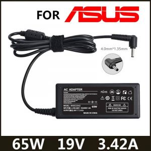 Chargeur d'alimentation pour ordinateurs portables,19V,3,42 a,65W,4.0x1.35MM,adaptateur pour Asus Zenbook UX32VD UX305CA UX31a X201e X512 UX305f S200e ADP-65DW NO Plug Cord - Neuf