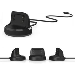 Station d'accueil pour Montre connect&eacute;e Samsung Gear Fit2 SM-R360 SIKAI - C&acirc;ble de Charge USB de Rechange - Chargeur de Rechange - Noir - Neuf