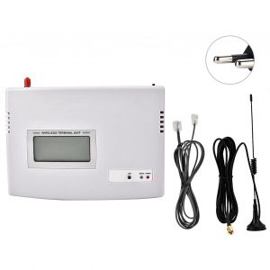 Telephone fixe sans fil GSM 100-240 V avec systeme d'alarme (UE/double bande) - Neuf