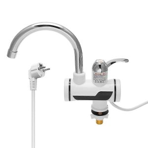 Chauffe-eau instantan&eacute; Cuisine &eacute;lectrique Robinet d'eau chaude Robinet de chauffage froid Eau sans r&eacute;servoir - Neuf