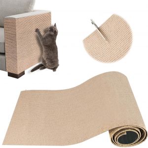 Griffoir Chat Canap¿¿, Protection Canape Chat Anti Griffe 100 X 30 Cm, Griffoir Pour, Facile ¿¿ Couper,Meubles,Murs,Sisal Et Moquette - Neuf