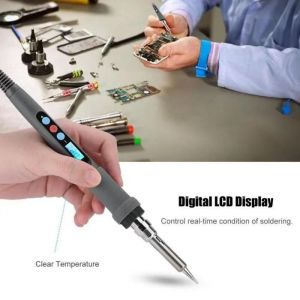Fer &agrave; Souder &Eacute;lectrique Kit 145W &Eacute;cran LCD Num&eacute;rique d'affichage la Temp&eacute;rature 50-480&iquest; - DILWE - Neuf