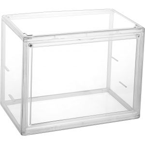 Mdy-Vitrine En Transparent - Vitrine Pour Collection - Boîte De Présentation Transparent Pour Ranger Des Figurines, Des Livres, Des Cosmétiques, Des Chaussures Et Des Sacs À Main - 36x22x27cm - Neuf