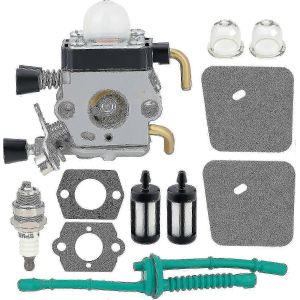 Remplacement du carburateur STIHL FS45 HS45 pour FS38 FS55 HL45 KM55R Coupe-bordures désherbeur avec kit de conduite de carburant - Neuf