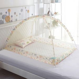 Kalanka-Moustiquaire Lit Bébé Berceau Universelle Insectes Protection Housse Pliable Moustiques Tente Automatique Forme De L'arc Moustiques Voyage Poussette Landau Lit Parapluie Nacelle Couffin - Neuf