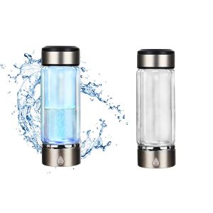 Bouteille D'eau &Agrave; Hydrog&egrave;ne De 380 Ml, G&eacute;n&eacute;rateur D'eau Alcaline Portable Et Rechargeable - Neuf
