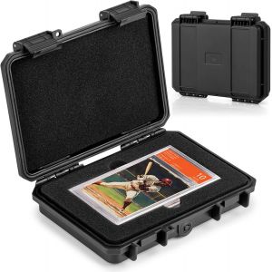 Chenquansarl-Boîte De Rangement Pour Cartes Graduées, Top Loader Box Pour Trou De Serrure, Boîte Rigide Pour Stockage De Cartes De Collection 3 Psa - Neuf