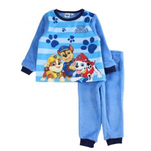 Pyjama Polaire Pat Patrouille Enfant Garcon - Bleu Ciel (Taille 3 Ans,Couleur Bleu) - Neuf