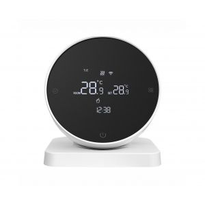 Contr&ocirc;leur de temp&eacute;rature Tuya WiFi pour chaudi&egrave;re &agrave; eau/gaz avec RF433 - Neuf