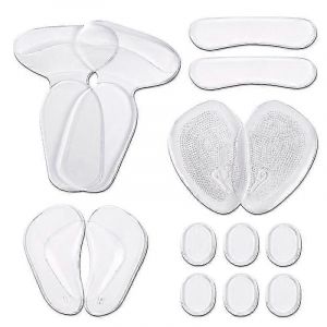 Talon Poignées Talon Haut Coussin Femmes Silicone Chaussure Coussin Doublures Pads Gel Inserts De Chaussure Pour Chaussures Surdimensionnées Pied Insoleslilaris - Neuf
